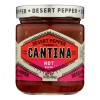 UD_Desert Pepper Trading Cantina Salsa Hot Red 16 Oz Case 6 Soybean Chili Primary Ingredients Bag Bottle Sachet Box Drum Bulk