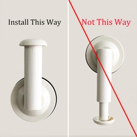 Hanger Organizer, Suction Cup Hanger Holder for Laundry Room Vertical Space Saver, No Drilling/Extendable(11.7-20cm), for Washer and Dryer (Gray)