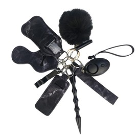 10 Pcs Alarm Keychain Safety Keychain for Women