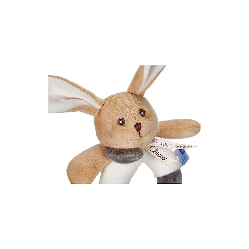 Chicco 00009616000000 Beige Bunny Rabbit Rattle