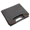 Reflects Longmont Felt Magazine Rack Magazine Rack Grey