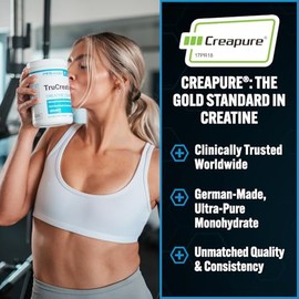 PEScience Trucreatine+, Monohidrato De Creatina Pura Y Polvo Elevatp, 90 Porciones