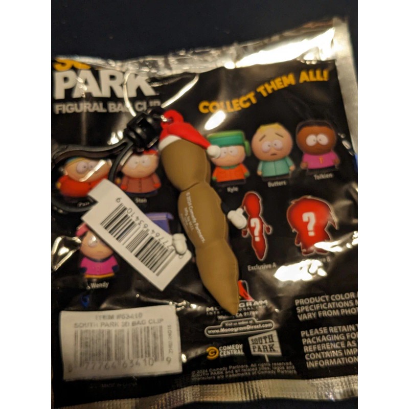 *Mr. Hankey The Christmas Poo* South Park Figural 3D Monogram