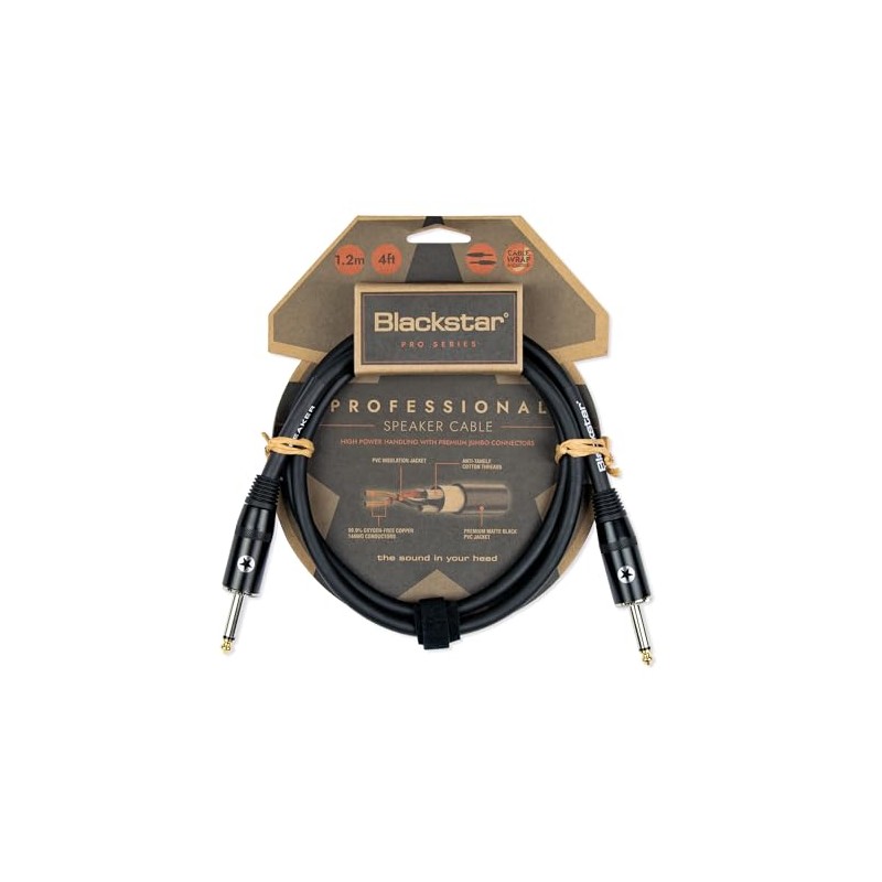 Blackstar Professional Speaker Cables S-S / Amplifier Head to Cabinet