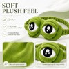 3D Frog Sleep Mask, Funny Cute Frog Eye Mask, Soft