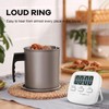 Jsdoin JS Kitchen Timer, White, 1 Pack