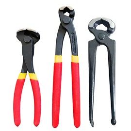 3PCS Nail Puller Set, 7 inch End Cutting Pliers, 8 inch Carpenter's Pincers, 9 inch End Cutting Nippers,nail puller set, end cutting pliers, carpenter's pincers, wire cutting tools