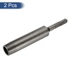 sourcing map 2pcs SDS Max Ground Rod Driver 23/64" for