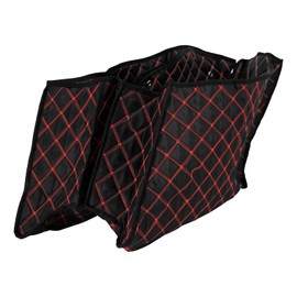 motosikleta Saddlebag Liners Carpet Insert for 4 inch Stretched Tapered Hard Saddlebags Fit for Harley Touring Road King Road Glide Street Glide Electra Glide