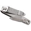 Alpen 6.0cm Nickel Plated Fold-Out File Nail Clippers Leather Case