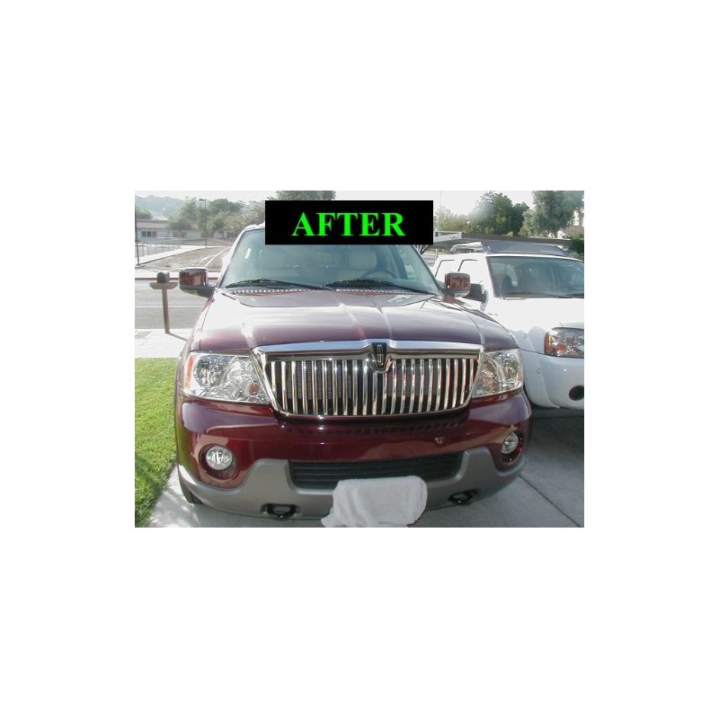 312 MOTORING fits LINCOLN NAVIGATOR 2003-2006 CHROME GRILLE GRILL KIT