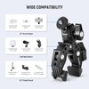 NEEWER Super Clamp with Ballhead, Cold Shoe, Holder and Action