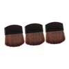 OHPHCALL 3pcs Makeup Brush Facial Sponges Eyeshadow Blush Brush Make