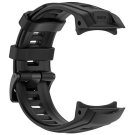 MOTONG Compatible with Garmin Instinct 3 45mm Replacement Band - Repalcement Silicone Wrist Watch Strap Band Compatible with Garmin Instinct 3 45mm(Black)
