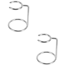 Baluue 2pcs Men Stainless Steel Shaving Brush Stand Holder and Brush Organizer for Home Barber Salon Traditional Grooming Essential for Prolonging Life