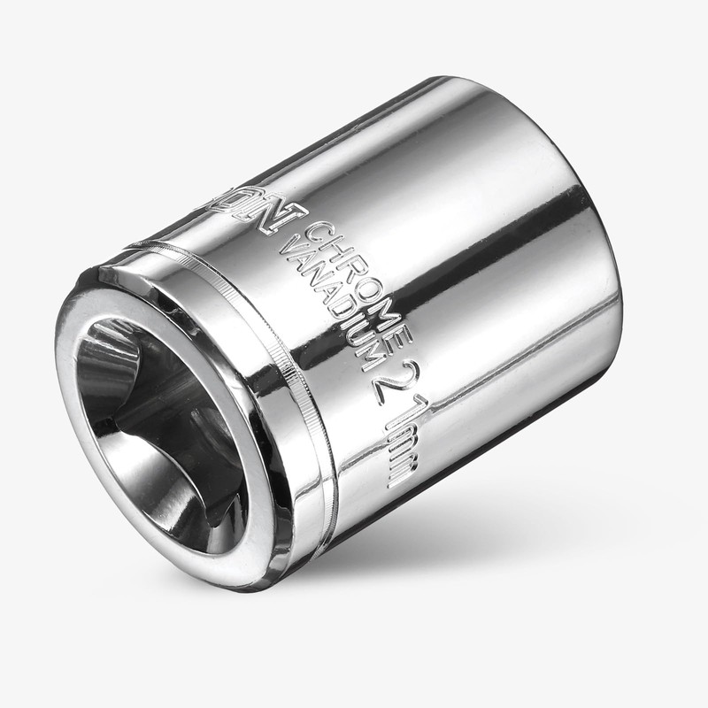 sourcing map 12 Point Socket 1/2" Drive by 21mm Metric