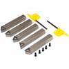 YUFUTOL Mini Indexable Lathe Turning Tool-1/2" Shank Nickel Plated 5