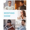 MODFANS - Gafas de lectura progresivas multifocales 1.5 Cateye, anteojos