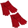 AB Tools Fireplace Heat Resistant Safety Gloves Gauntlets Log Wood