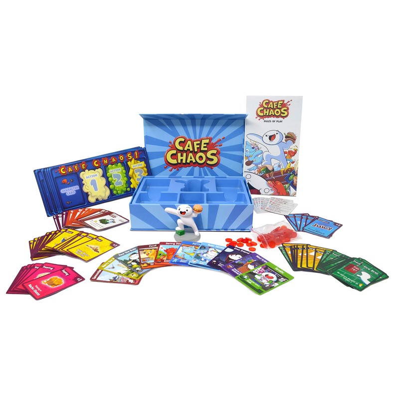 Cafe Chaos Card Game, TheOdd1sOut Original Game