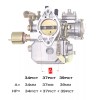 THUNDERMINGO Air Cooled Type 1 34 Pict-3 Carburetor #3 for