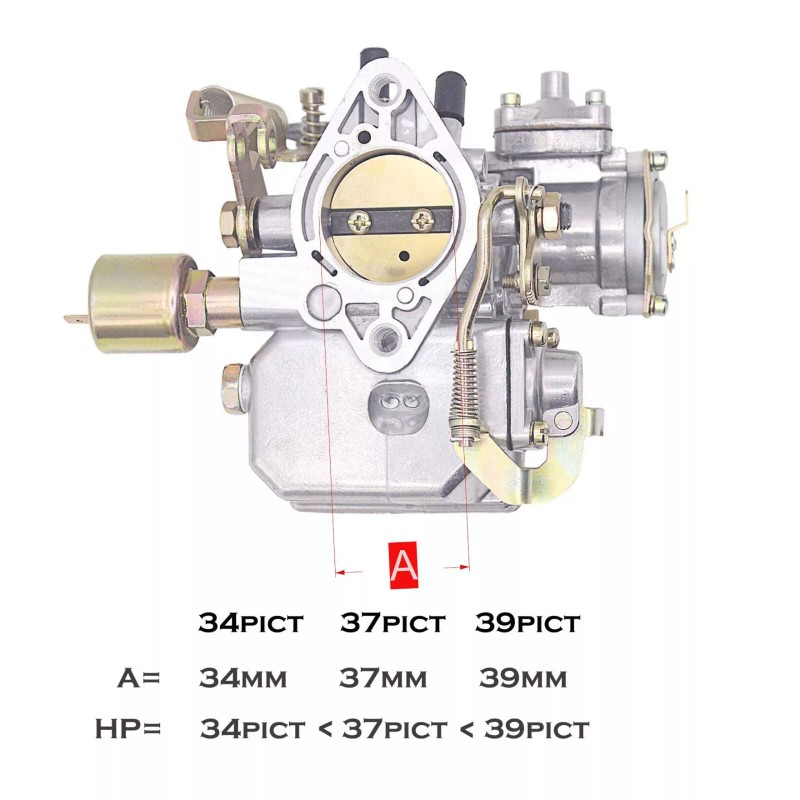 THUNDERMINGO Air Cooled Type 1 34 Pict-3 Carburetor #3 for