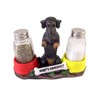 Dachshund Delight Salt & Pepper Shaker Holder, Hot and Spicy