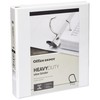 Office Depot® Brand Heavy-Duty View 3-Ring Binder, 1 1/2" D-Rings,