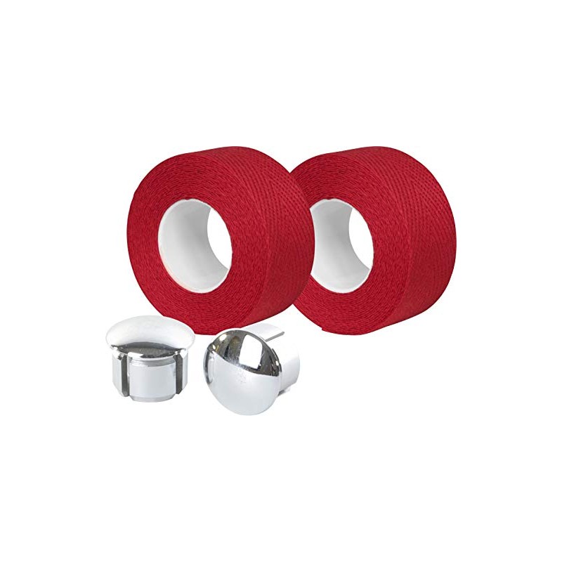 Velox Tressostar 90 Cotton Handlebar Tape, One Size, Flame Red