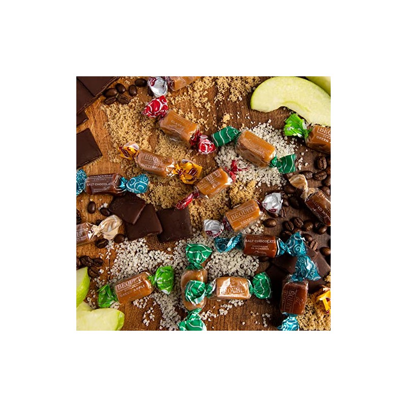 Béquet Caramel - Salted Butterscotch Gourmet Candy - Candy Individually