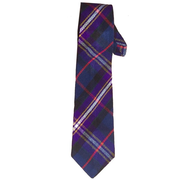AAR Corbatas escocesas para el cuello para Kilt Various Clan Tartan - Corbata de lana acrílica, Tartán maónico, Estándar