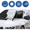 Car Windscreen Cover GENERISE Reversible All Seasons Car Screen Cover