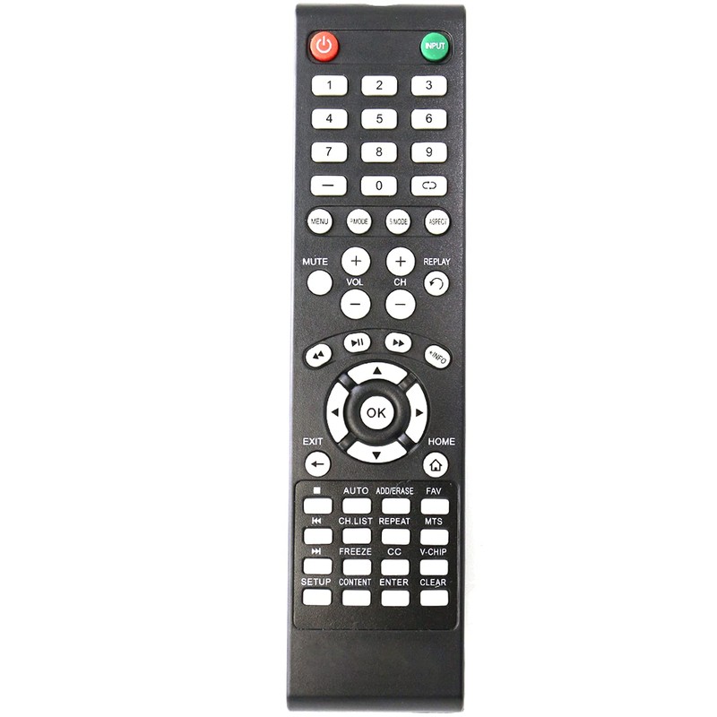 Replacement Remote Control fit for Element TV ELCFW329 ELDFW406 ELCFW326