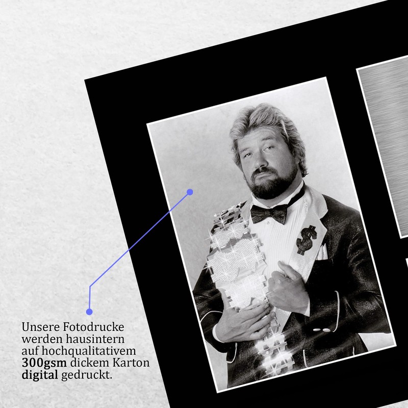 HWC Trading A4 Ted DiBiase The Million Dollar Man Gifts