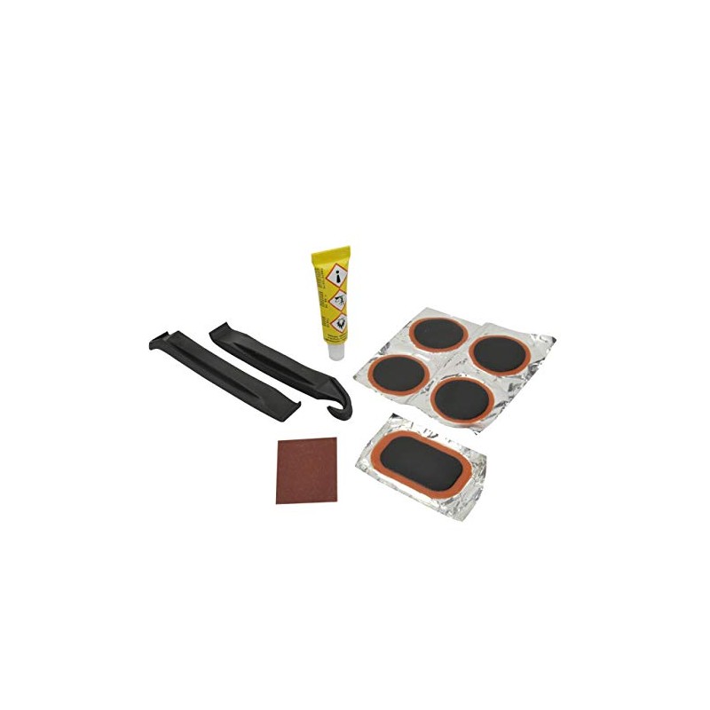Fischer Puncture Repair Kit, Multi-Colour, One Size, black