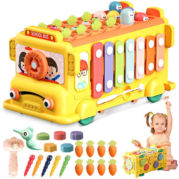 BOJOOM Juguetes Montessori Múltiples Formas de Jugar,Juguetes Estimulacion Temprana y