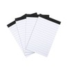 Pack of 8 Notepad A7 Writing Pad Lined Small, 30