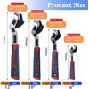 Self Adjusting Pipe Wrench,6" 8" 10" 12" Pipe Vise Micro