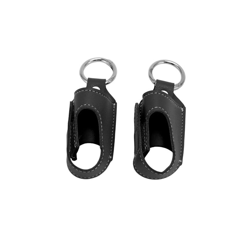 Yinhing 2pcs PU Leather Asthma Inhaler Holder,Portable Asthma Inhaler Holder
