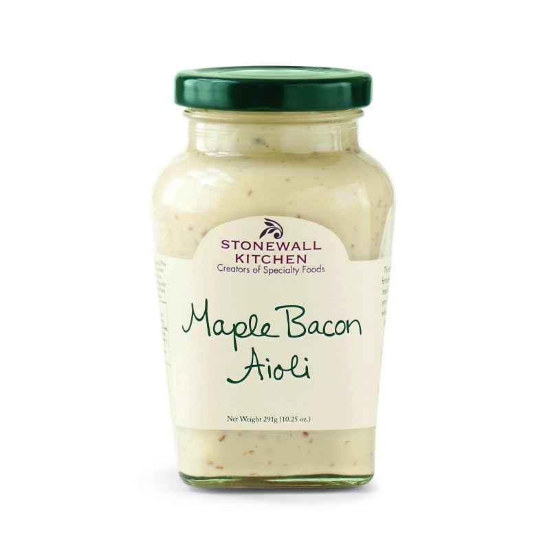 Stonewall Kitchen 3 Piece Bacon Gift Set Maple Bacon Aioli