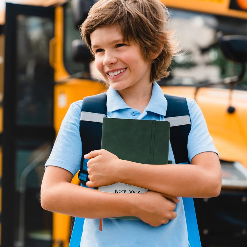 A5 Notebook, 2 Pack Notebook A5 200 Pages 100 GSM