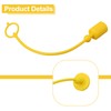 4 Pairs Hydraulic Quick Coupler Dust Cap and Inner Cover