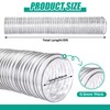 Therwen 4 x 15' Flexible PVC Dust Collection Hose, Heavy