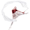Fanfanwin 98" Dance Streamer with Scalable Rod, Gymnastics Dance Ribbon
