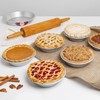 Fat Daddio's PIE-12 Anodized Aluminum Pie Pan, 12 x 1.5