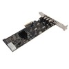 4 Port USB 3.0 PCIE Card 4 Dedicated 5Gbps Channels