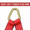 Boxer Tool V Bridle Tow Straps 2" x 6' Snap