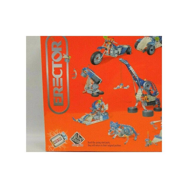 Erector/Meccano 2008 Meccano Erector Set Design 3 287 Piece Motorized