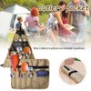 PWPAM Camping Tableware Storage Bag Picnic Cutlery Organizer Bag Cooking