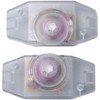 OZXNO 2pcs Plastic AC Inline Dimmer Transparent Rotary Cord Switch